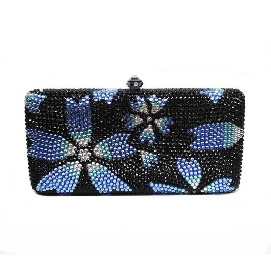 Diamond Crystal Follower Pretend Evening Clutch Bag