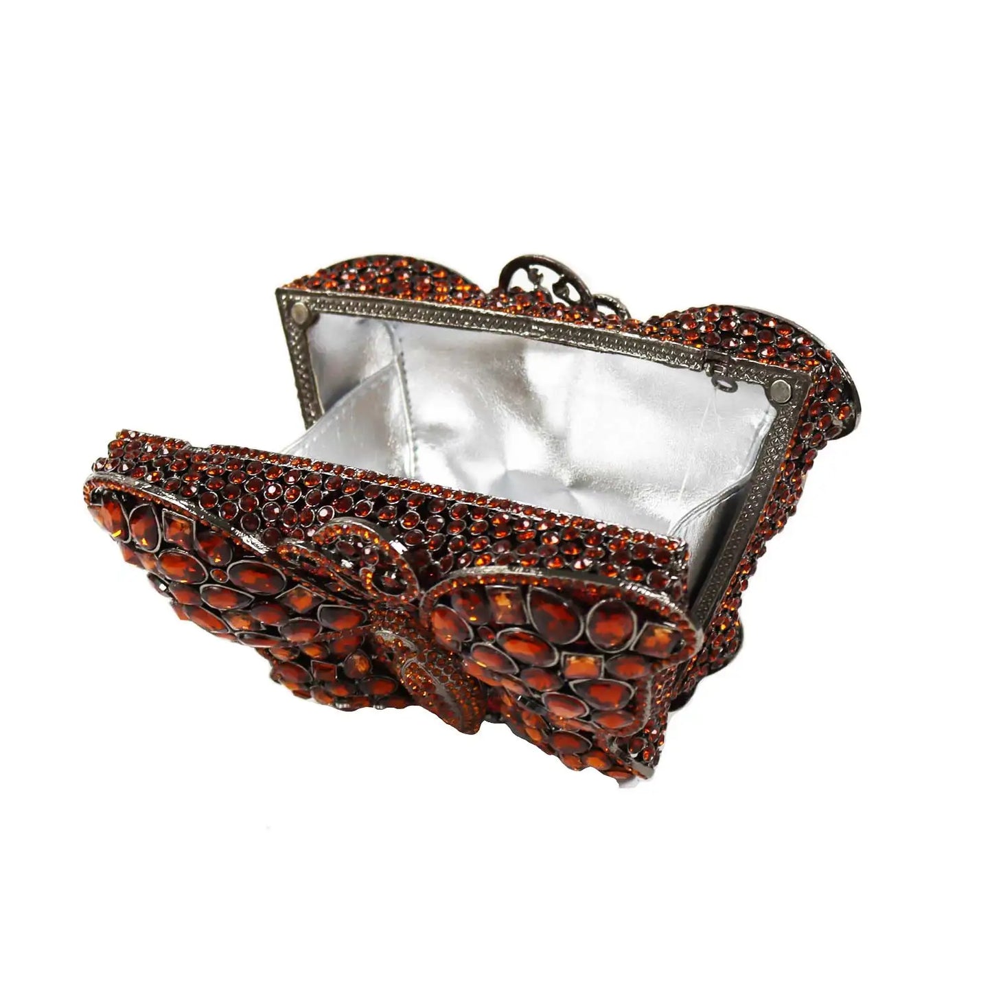 Diamond Hollow Out Decor Pouch Evening Clutch Bags