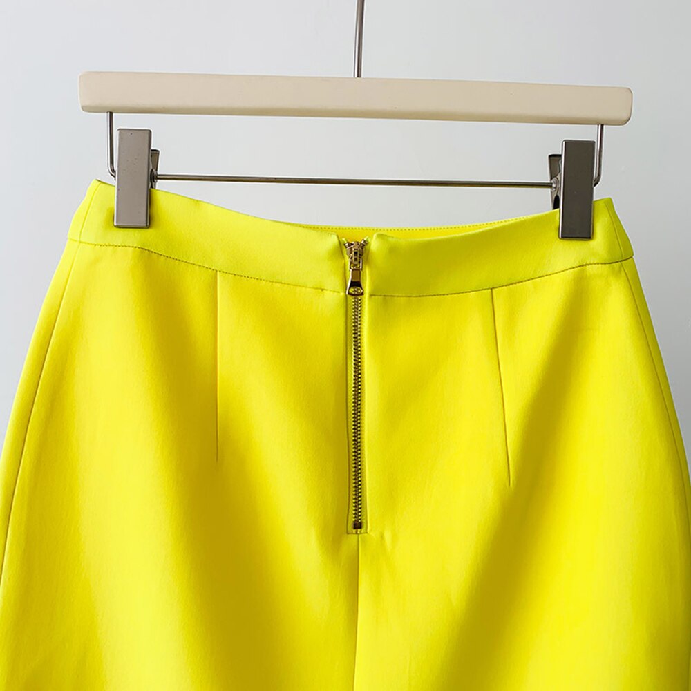 Diamond Tassel Single Button Blazer & Mini Skirt Set
