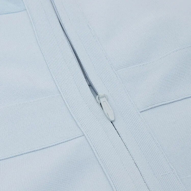 Mash V-Neck Half Sleeve Patchwork Bandage Mid Dress