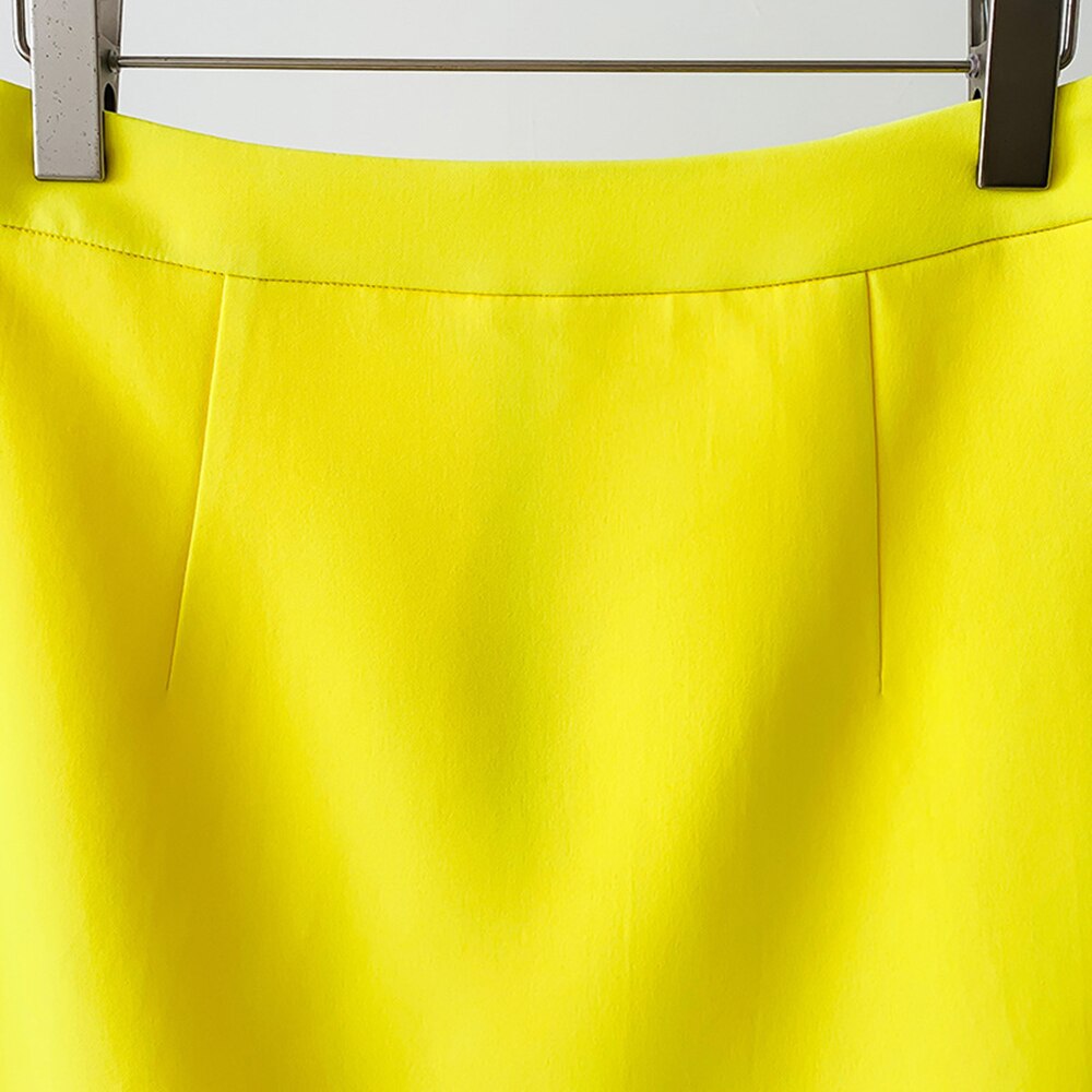 Diamond Tassel Single Button Blazer & Mini Skirt Set