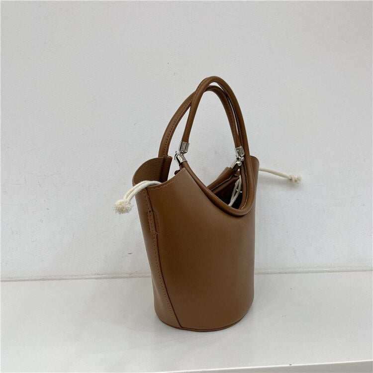 PU Leather Weave Large Tote Bags