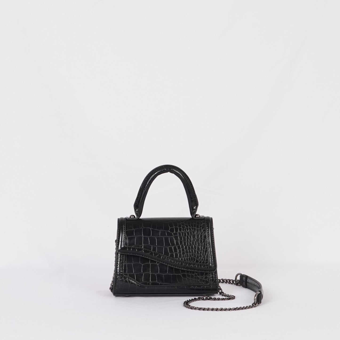 Small PU Leather Chain Shoulder Tote Bags